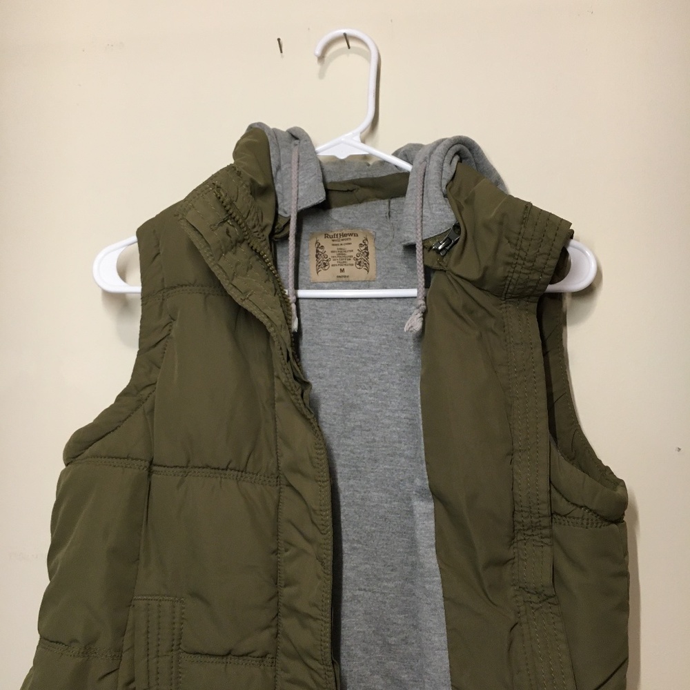 Rough Hewn Green Vest